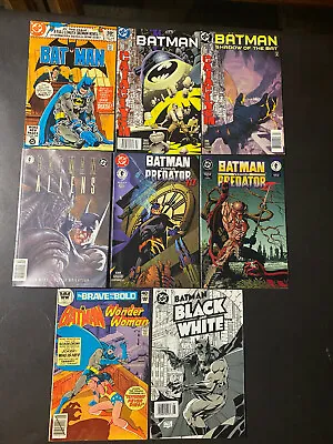 Buy Batman, DC, Lot Of 8 Comics, #329, 553, Alien, Predator, Brave And Bold • 19.97£