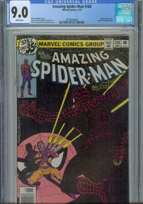 Buy Amazing Spider-man #188 Cgc 9.0, 1979 • 46.72£
