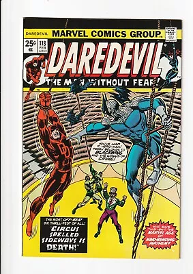 Buy Daredevil #118 NM- (9.2) Vol 1 1975 Black Widow 1ST PRINT MVS Intact • 18.97£