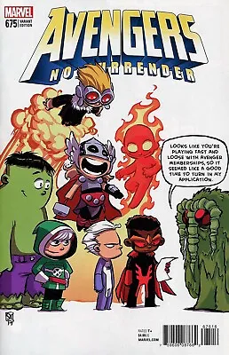 Buy Avengers #675 (Skottie Young Variant Cover) First Printing • 14.99£