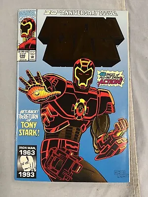 Buy Marvel Comics Iron Man #290 Foil Cover (1993) 30th Anniversary Issue • 2.33£