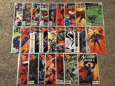 Buy 2000-2003 1st Print NM+ DC Superman Action Comics Lot 776-800 • 44.20£