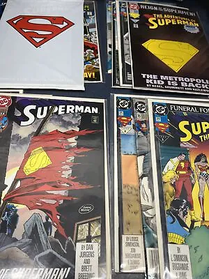 Buy Superman Lot Of 16 193 Comics Lot- DC KEYS • 63.06£