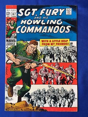 Buy Sgt. Fury And His Howling Commandos #67 VFN- (7.5) MARVEL ( Vol 1 1969) (C) • 17£