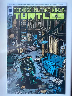 Buy Teenage Mutant Ninja Turtles 55 (2016) IDW Comics 1st Print Subscription Cover • 6£