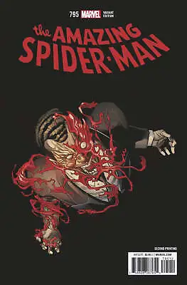 Buy Amazing Spider-man #795 2nd Print Variant Leg • 3£