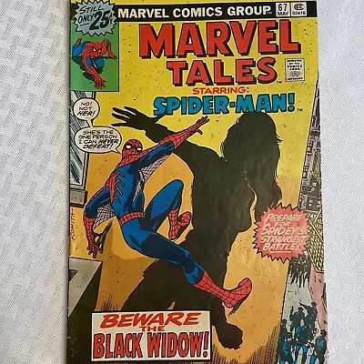 Buy MARVEL TALES #67 1976 Amazing Spider-Man & The Black Widow F/VF BRONZE AGE • 15.18£