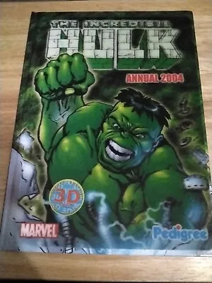 Buy The Incredible Hulk : U.K. Annual 2004 : Lenticular 3D Cover : Unclipped • 3.99£