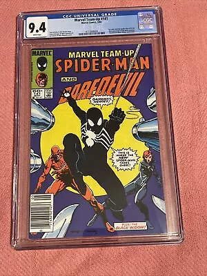 Buy Marvel Team-up #141 CGC 9.4 White Pages, 1st Spider-man Black Suit, Newsstand! • 160.85£
