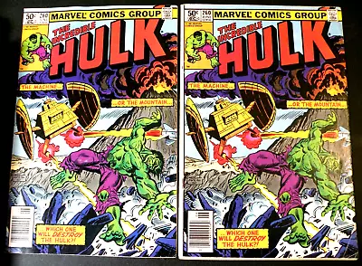 Buy The Incredible Hulk #260 Lot Of 2 FN • 5.52£