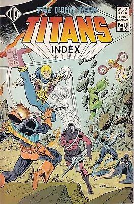 Buy ICG, Official Teen Titans Index, #5 Of 5, 1985 • 2.75£