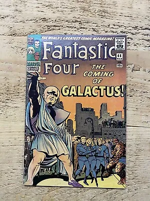 Buy Fantastic Four #48 KEY 1st Appearance Galactus & Silver Surfer (Marvel 1966) • 480£