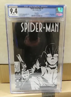 Buy Marvel Comics CGC 9.4 Amazing Spiderman Noir 1 2009 Variant Peter Parker Avenger • 189.99£