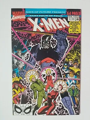Buy Uncanny X-Men Annual #14 (1990 Marvel Comics) First Cameo Appearance Gambit NM- • 31.53£