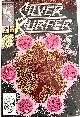 Buy Silver Surfer. # 9. 2nd Series  March 1988.  Marvel Comics. Galactus Apearance. • 5.99£