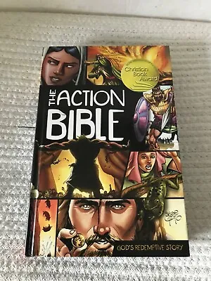 Buy Kids Action Bible God's Redemptive Story Graphic Comic Book Hardcover Ages 9-12 • 7.90£