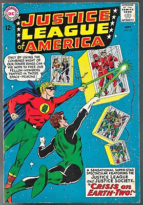 Buy Justice League Of America #22  2nd JLA/JSA Story DC 1963,  Fox / Sekowsky  VG/FN • 75.22£
