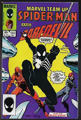 Buy MARVEL TEAM-UP (1972) #141 - 1st App Of BLACK COSTUME SPIDERMAN - Back Issue • 59.99£