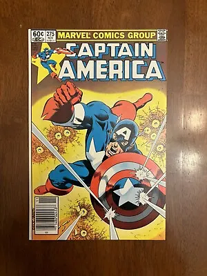 Buy Captain America #275 (Marvel, 1982) 1st App. Of Baron Zemo! NM- • 22.24£