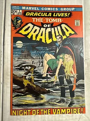 Buy TOMB OF DRACULA #1  VF-    1ST APP DRACULA  1972 Marvel • 281.50£