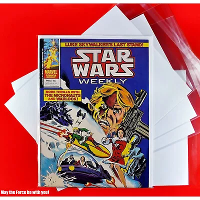 Buy Star Wars Weekly # 60     1 Marvel Comic Bag And Board 18 4 79 UK 1979 (British) • 14.99£