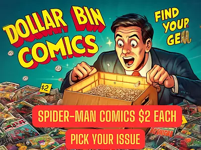Buy Spider-Man Dollar Bin Comic Auction - $2 Each! Huge Selection! Bulk Discounts! • 1.58£