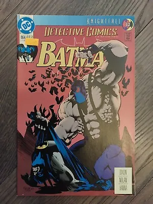 Buy DC COMICS DETECTIVE COMICS Ft BATMAN #664 COMIC KNIGHTFALL PART 12 *VERY GOOD* • 4.99£