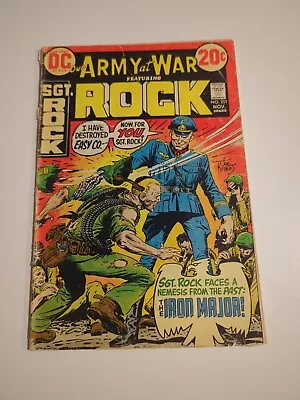 Buy Our Army At War Sgt. Rock #251 DC Comics 1972 Low Grade Filler Copy Joe Kubert  • 1.99£