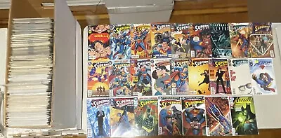 Buy LONG BOX Of SUPERMAN COMICs Lot Of 252 VINTAGE-MODERN • 159.90£