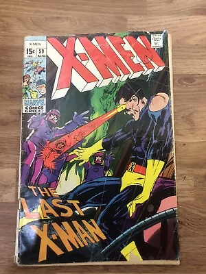 Buy Uncanny Xmen Issue 59 (1969) • 29.99£