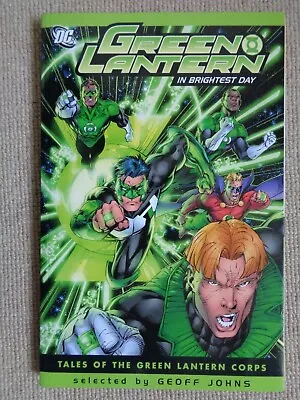 Buy Dc Comics Green Lantern In Brightest Day Paperback DC Geoff Johns  1848560028 • 24.99£