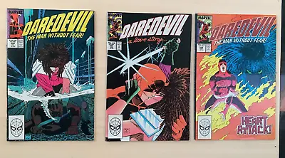 Buy Daredevil #254 255 256 - First 1st App Storyline Typhoid Mary 1988  Marvel NM • 49.99£
