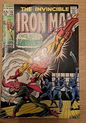 Buy IRON MAN #10 (1968) The Mandarin • 24.99£