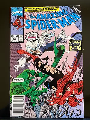Buy The Amazing Spider Man 342     Black Cat & Scorpion Cover And Appearances • 9.64£