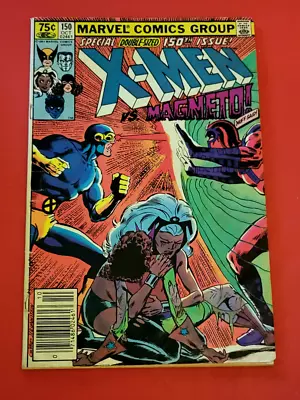 Buy Uncanny X-men #150 Marvel Bronze Age Newsstand Doubled-sized Magneto Cover • 4.47£