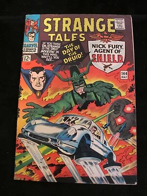 Buy Strange Tales #144 1966) Solid Mid Grade/fn, Ditko/kirby Artwork Cream Pages  • 31.54£