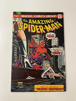 Buy Amazing Spiderman #144 1975 Mark Jewelers Marvel Comics VG Gwen Stacy Clone App • 39.57£