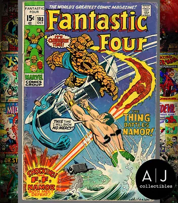 Buy Fantastic Four #103 VG- 3.5 (Marvel) 1970 • 11.84£