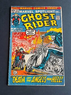 Buy Marvel Spotlight #6 -  2nd Appearance Of Ghost Rider (Marvel, 1972) G/VG • 40.93£