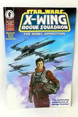 Buy Star Wars X-Wing Rogue Squadron Rebel Opposition #1 1995 Dark Horse Comics F/F+ • 5.42£