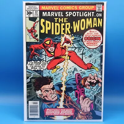 Buy Marvel Spotlight #32 - 🔑 1st Appearance Of Spider-Woman - NM • 238.32£