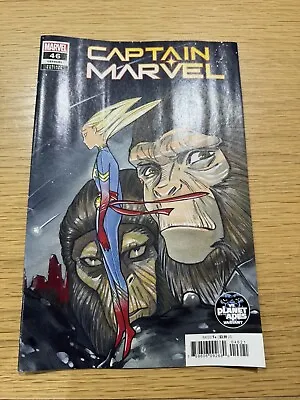 Buy Rare CAPTAIN MARVEL (2019) #46 PLANET OF THE APES Variant Edition • 4.99£