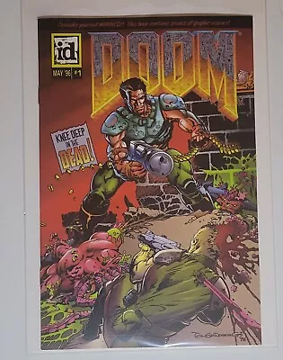 Buy Doom Video Game One-Shot Reprint Comic Id Software Horror Knee Deep In The Dead • 197.65£