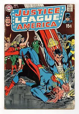 Buy Justice League Of America #74 GD/VG 3.0 1969 • 15.37£