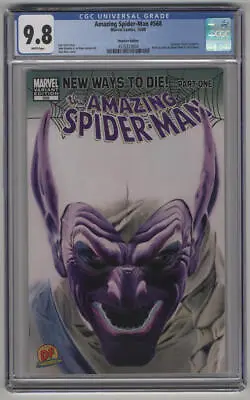 Buy Amazing Spider-Man #568 CGC 9.8 W Dynamic Forces Green Goblin Negative Edition • 158.87£
