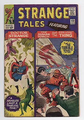 Buy Marvel  Strange Tales  #133  1965  Human Torch  Thing  Dr. Strange • 32.14£