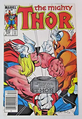 Buy Thor #338 1983 [VF] 2nd Beta Ray Bill And Origin High Grade Marvel Key • 14.46£