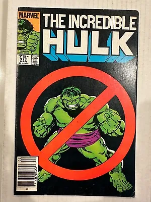 Buy The Incredible Hulk #317  Comic Book  1st App 2nd Hulkbusters • 1.84£