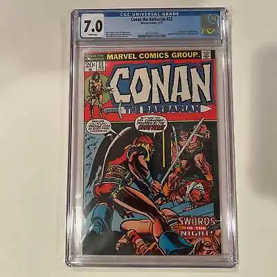 Buy Conan The Barbarian #23 CGC 7.0 WP 4072711004 - 1st Red Sonja • 167.30£