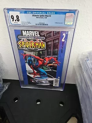 Buy Ultimate Spider-Man #2 Mark Bagley Cover Marvel Comics 12/00 CGC Grade 9.8 • 64.19£